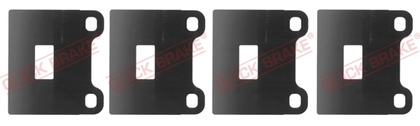 Anti-Squeal Foil, brake pad (back plate)